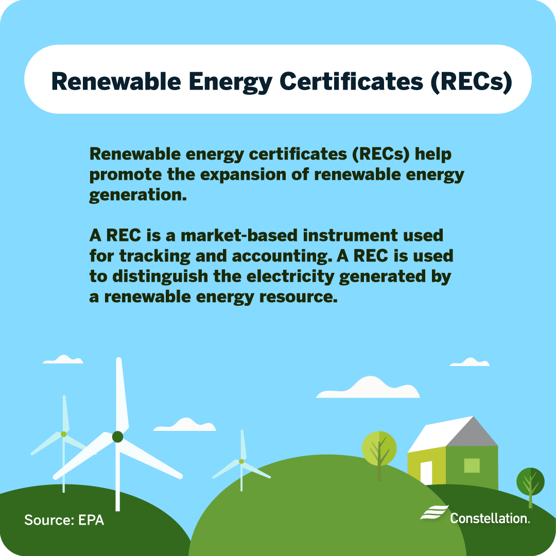 What are renewable energy credits?